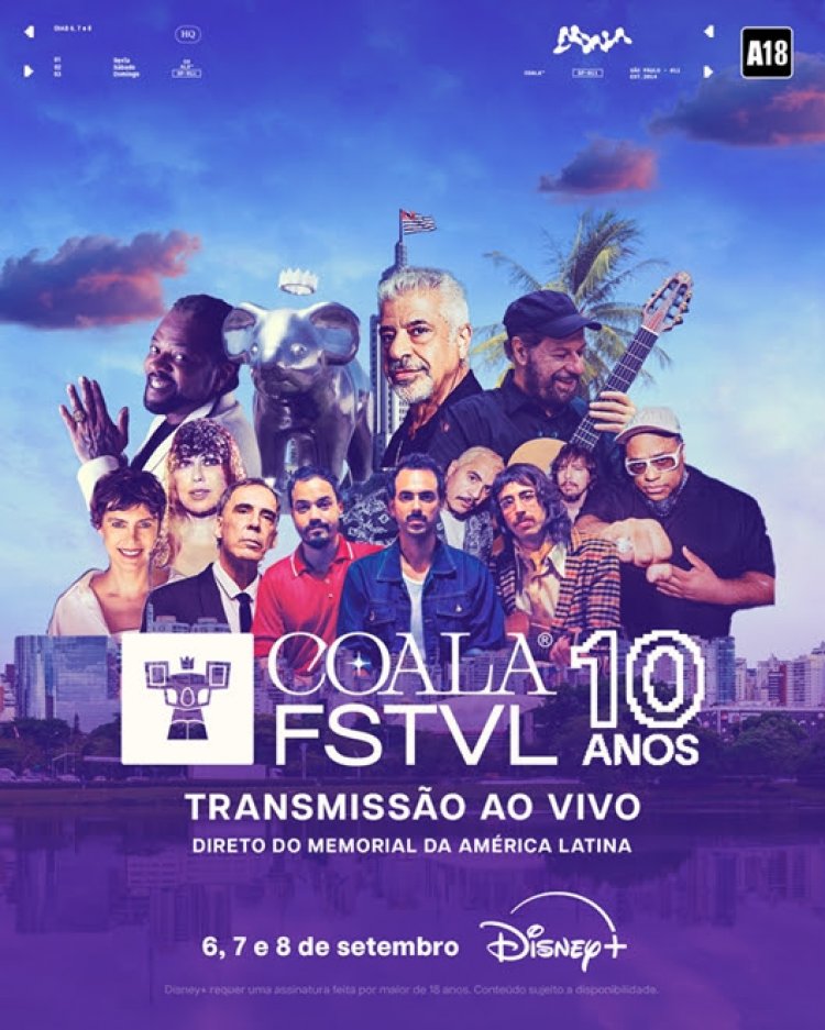 Coala Festival anuncia transmissão de sua décima edição no Disney+